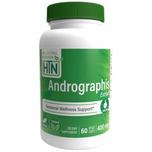 Andrographis extrakt, 400mg – 60 kapslar