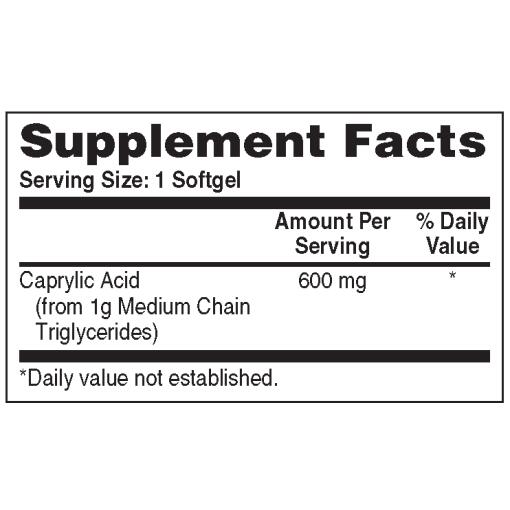 600mg - 100 softgels