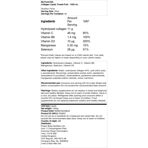 Forest Fruit - 1000 ml.