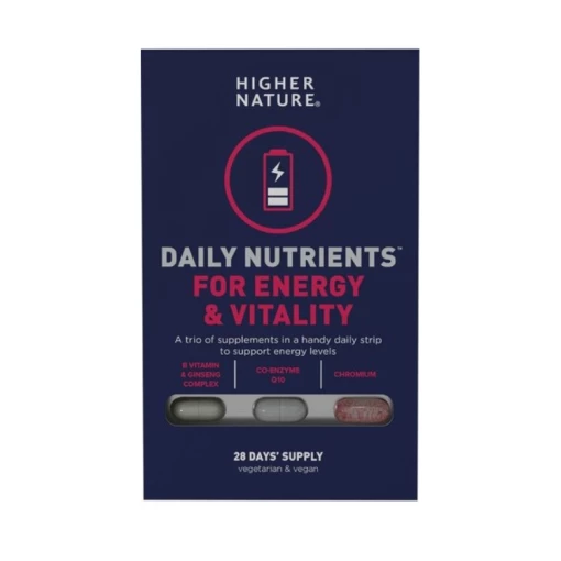 Daily Nutrients for Energy & Vitality - 28 days' supply