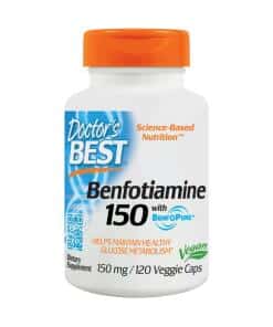 Doctor's Best - Benfotiamine with BenfoPure 150mg - 120 vcaps