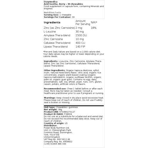 Berry - 30 chewables