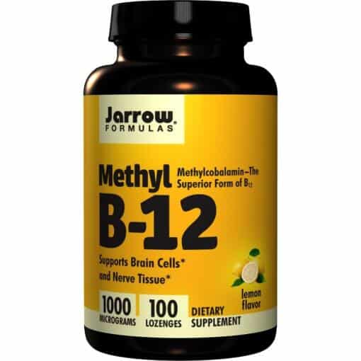 Jarrow Formulas - Methyl B-12 1000mcg - 100 lozenges