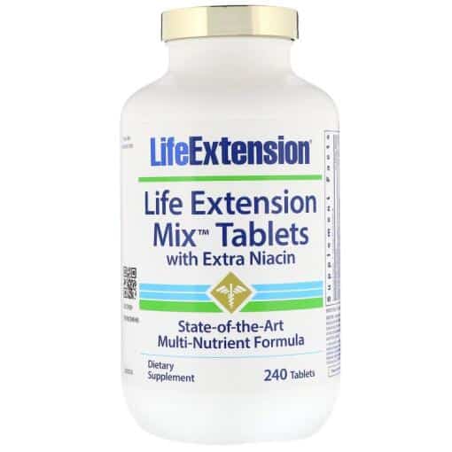 Life Extension - Mix Tablets with Extra Niacin - 240 tablets