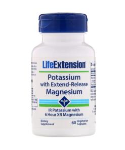 Life Extension - Potassium with Extend-Release Magnesium - 60 vcaps