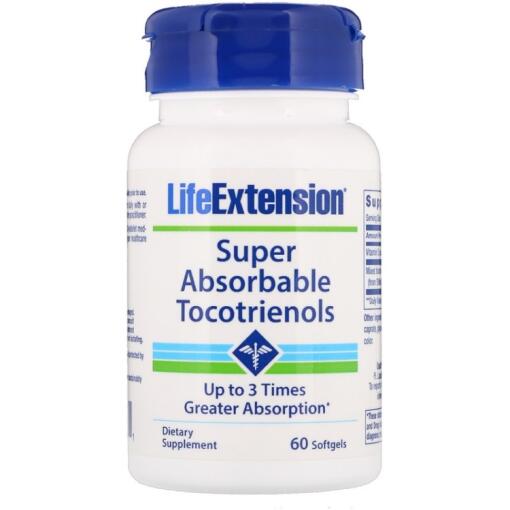 Life Extension - Super Absorbable Tocotrienols 60 softgels