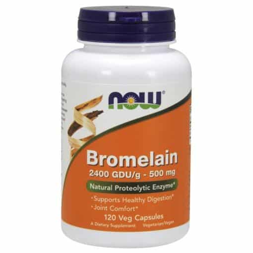 NOW Foods - Bromelain 500mg - 120 vcaps