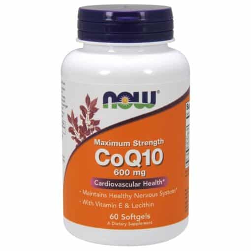 NOW Foods - CoQ10 with Lecithin & Vitamin E