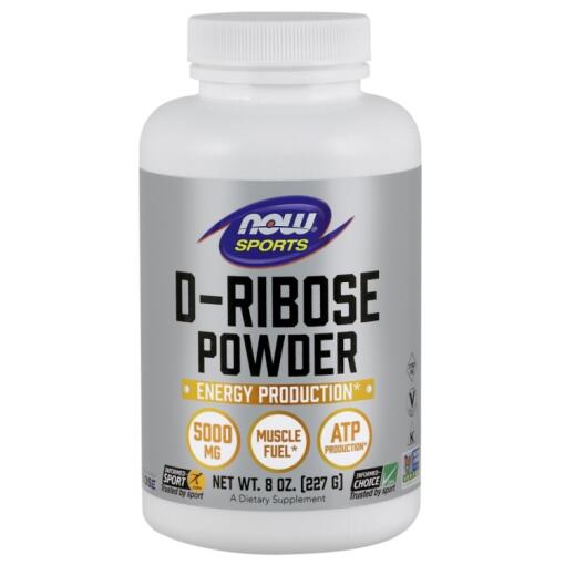 NOW Foods - D-Ribose Powder - 227 grams