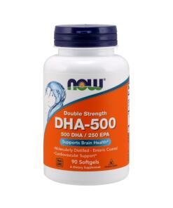 NOW Foods - DHA-500 500 DHA / 250 EPA - 90 softgels