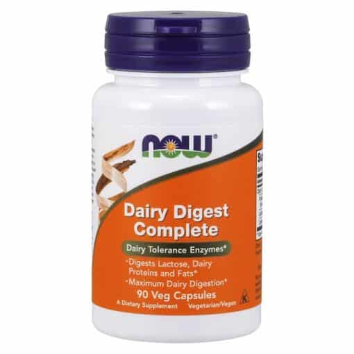 NOW Foods - Dairy Digest Complete - 90 vcaps