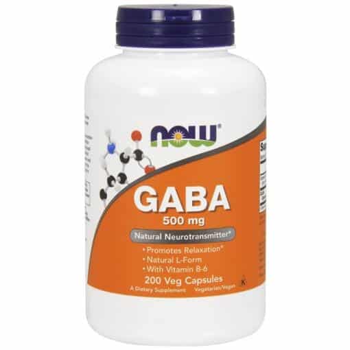 NOW Foods - GABA with Vitamin B6