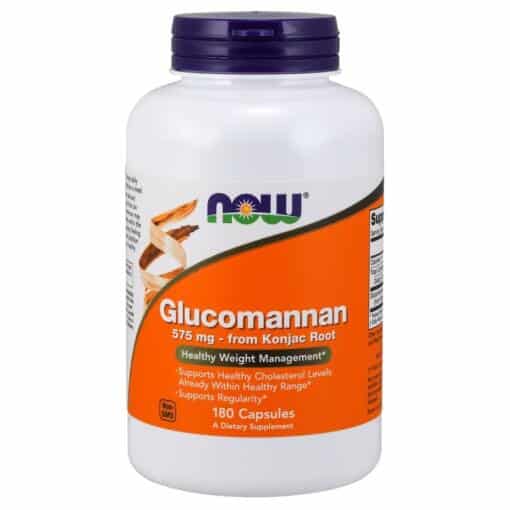 NOW Foods - Glucomannan from Konjac Root 575mg - 180 caps