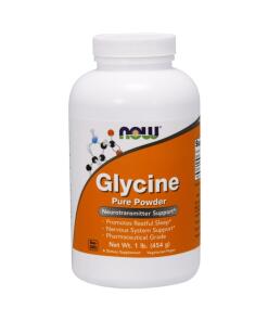 NOW Foods - Glycine Pure Powder - 454 grams