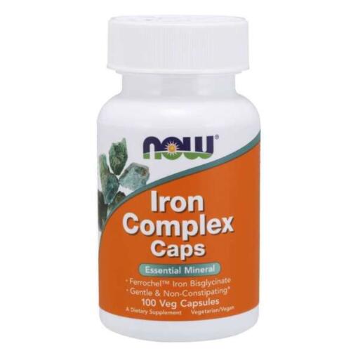 NOW Foods - Iron Complex Caps - 100 vcaps