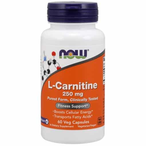 NOW Foods - L-Carnitine 250mg - 60 vcaps