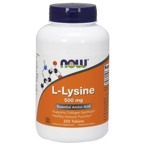 NOW Foods - L-Lysine 500mg - 250 tablets