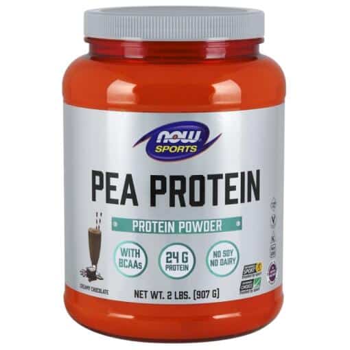 NOW Foods - Pea Protein Dutch Chocolate - 907 grams