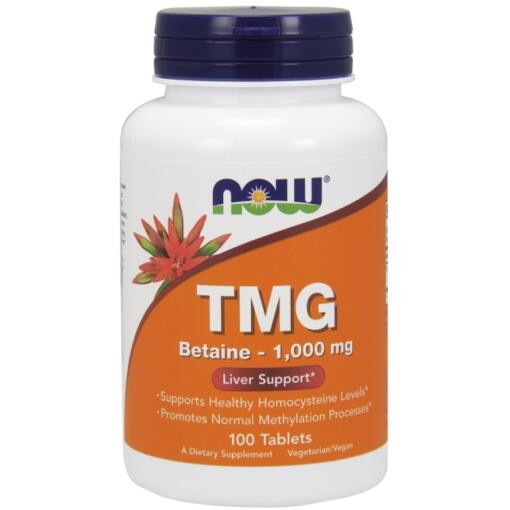 NOW Foods - TMG (Trimethylglycine) 100 tablets