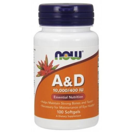 NOW Foods - Vitamin A & D 100 softgels