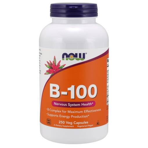 NOW Foods - Vitamin B-100 Vitamin B-100 - 250 vcaps