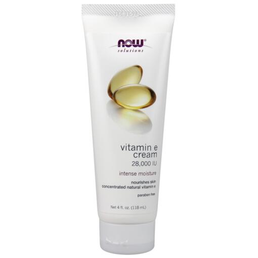 NOW Foods - Vitamin E Cream - 118 ml.
