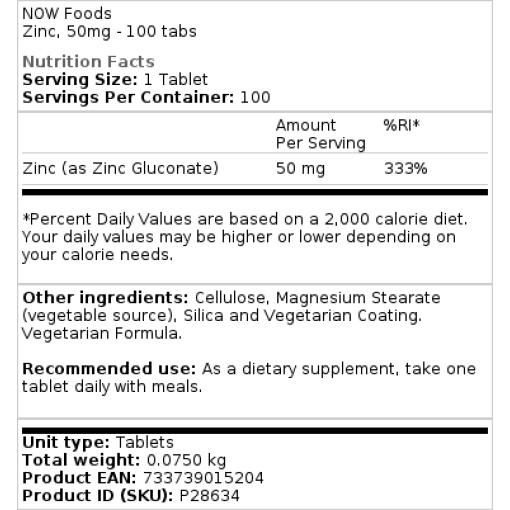 50mg - 100 tabs