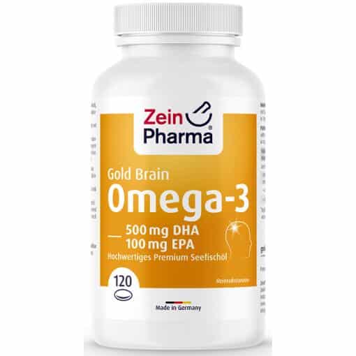 Omega-3 Gold - Brain Edition - 120 softgels