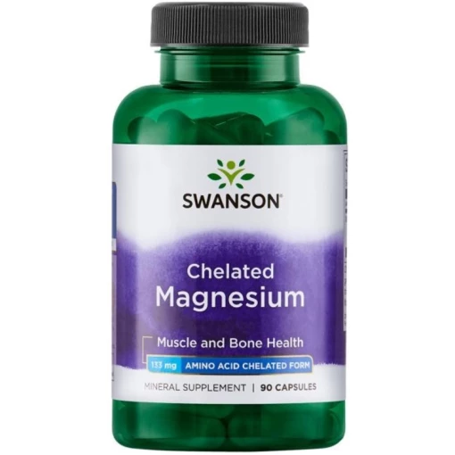 Swanson - Chelated Magnesium 90 caps