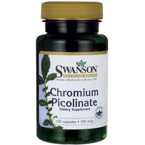 Swanson - Chromium Picolinate 200mcg - 100 caps