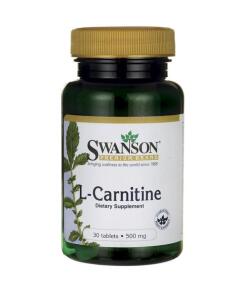 Swanson - L-Carnitine 500mg - 30 tablets