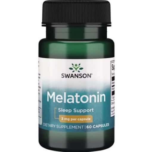 Swanson - Melatonin - 3mg - 60 caps