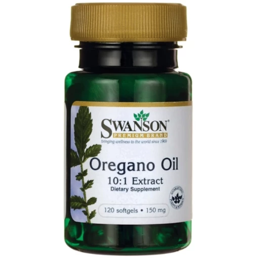 Swanson - Oregano Oil 10:1 Extract 120 softgels
