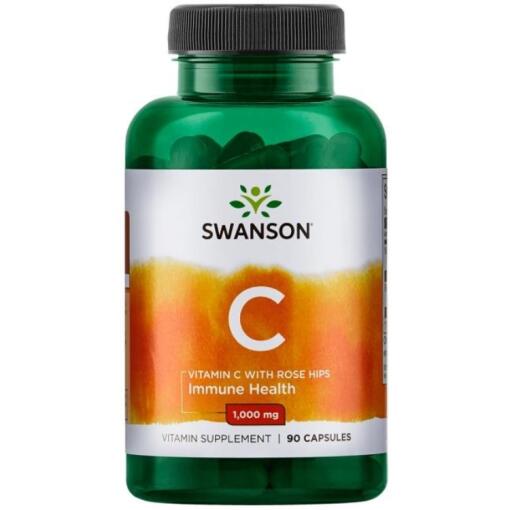 Swanson - Vitamin C with Rose Hips Extract