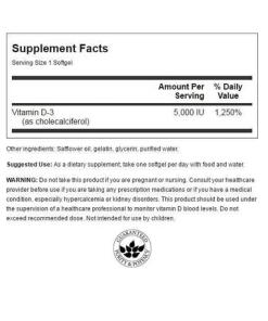 Swanson - Vitamin D-3