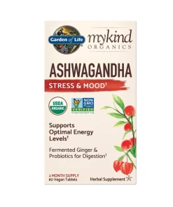 Mykind Organics Ashwagandha - 60 vegan tabs