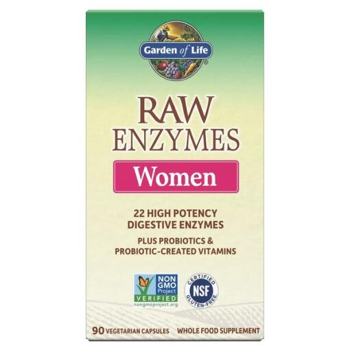 Raw Enzymes Women - 90 vcaps