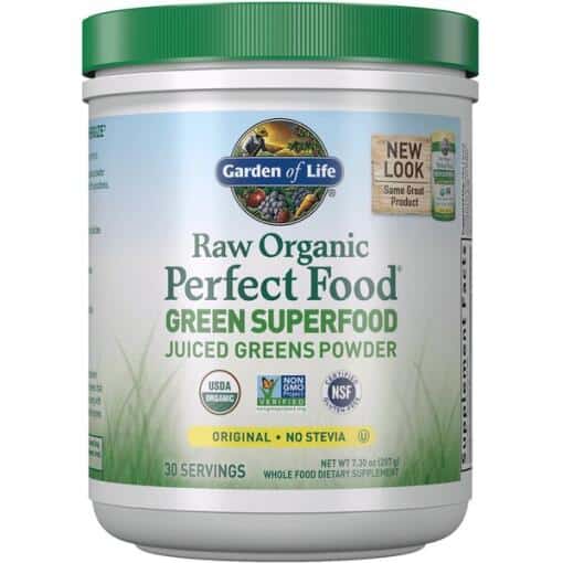 Raw Organic Perfect Food Green Super Food