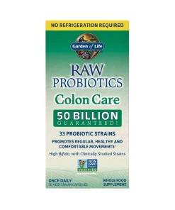 Raw Probiotics Colon Care - 30 vcaps