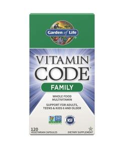 Vitamin Code Family - 120 vcaps