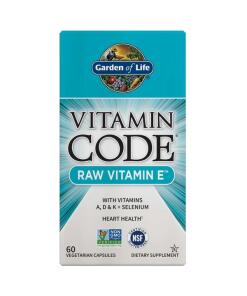 Vitamin Code Raw Vitamin E - 60 vcaps