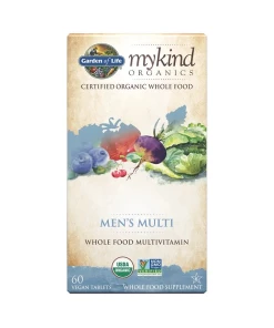 Mykind Organics Men's Multi - 60 vegan tabs