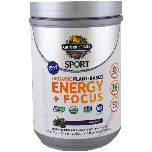 Organic Plant-Based Energy + Focus