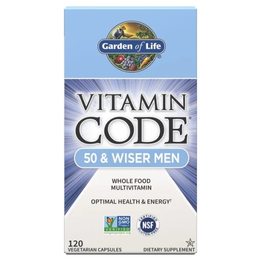 Vitamin Code 50 & Wiser Men - 120 vcaps
