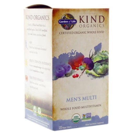 Mykind Organics Men's Multi - 120 vegan tabs