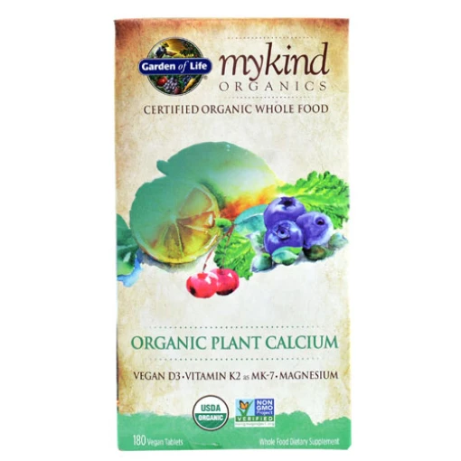 Mykind Organics Plant Calcium - 180 vcaps