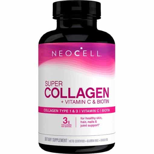 Super Collagen + Vitamin C & Biotin - 180 tabs