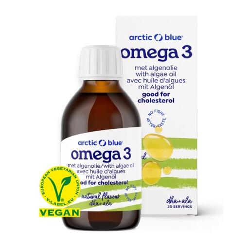 Algae Oil DHA + Flaxseed Oil ALA - 150 ml.