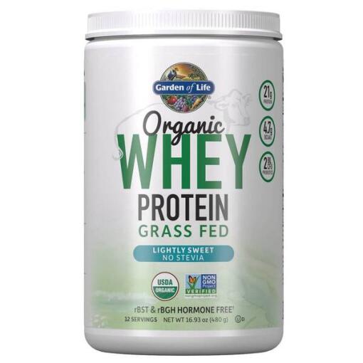 Organic Whey Protein - Grass Fed