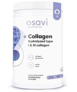Collagen Peptides - Hydrolyzed Type 1 & 3 - 600g